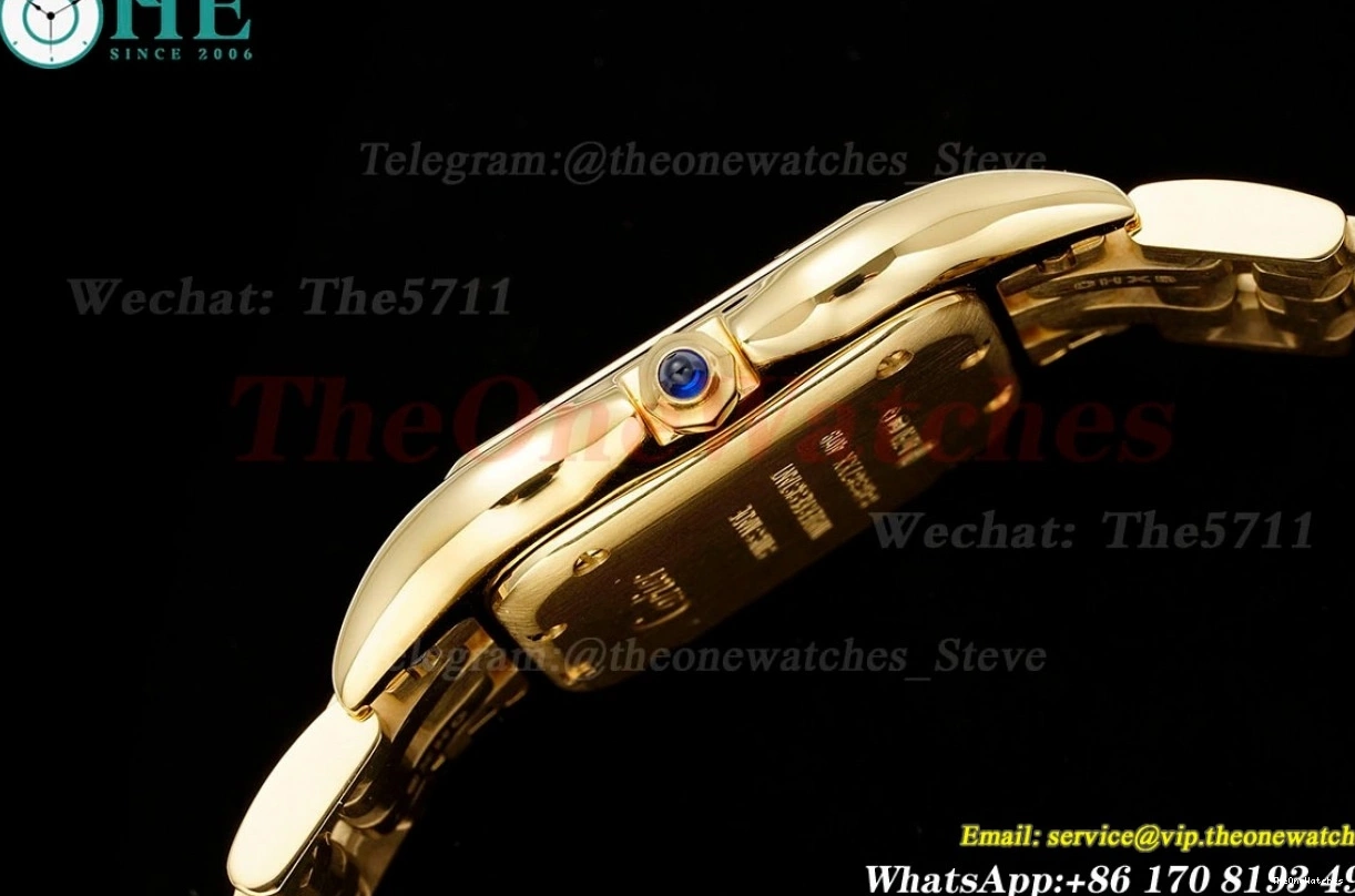 De Mop Ladies AF 27mm YG Panthere Secrete YG Dial Quartz 0409